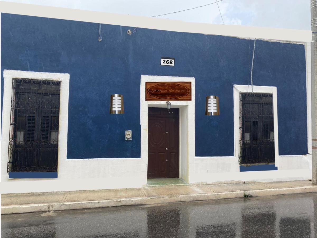 La Casa De La 12 Hostel Campeche Bagian luar foto